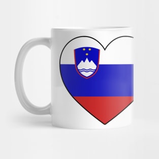 Heart - Slovenia Mug